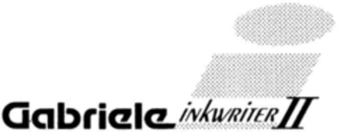 Gabriele inkwriter II Logo (DPMA, 30.04.1994)