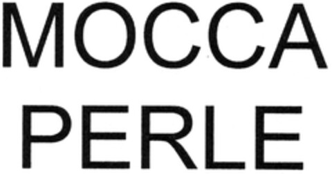 MOCCA PERLE Logo (DPMA, 21.02.2008)