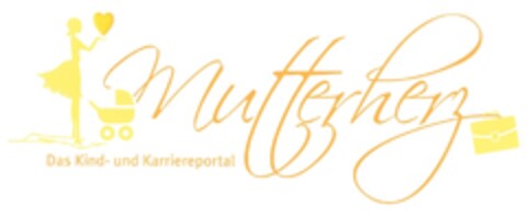 Mutterherz Das Kind- und Karriereportal Logo (DPMA, 05/26/2010)