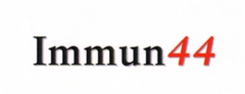Immun44 Logo (DPMA, 27.09.2010)