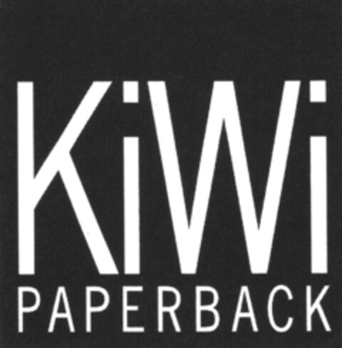 KiWi PAPERBACK Logo (DPMA, 30.09.2010)