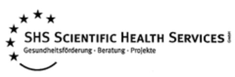 SHS SCIENTIFIC HEALTH SERVICES GmbH Gesundheitsförderung · Beratung · Projekte Logo (DPMA, 08/10/2011)