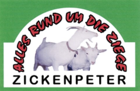 ALLES RUND UM DIE ZIEGE ZICKENPETER Logo (DPMA, 02/16/2012)