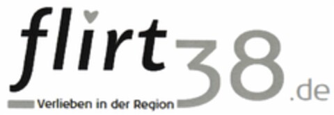 flirt38.de Verlieben in der Region Logo (DPMA, 18.12.2012)