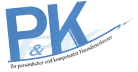 P&K Ihr persönlicher und kompetenter Hausdienstleister Logo (DPMA, 18.05.2016)