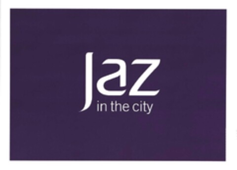 jaz in the city Logo (DPMA, 27.07.2016)