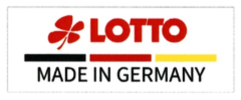 LOTTO MADE IN GERMANY Logo (DPMA, 20.11.2017)