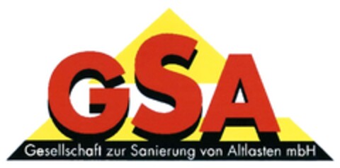 GSA Gesellschaft zur Sanierung von Altlasten mbH Logo (DPMA, 12.01.2018)