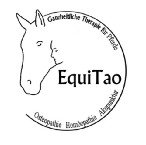 EquiTao Ganzheitliche Therapie für Pferde Osteopathie Homöopathie Akupunktur Logo (DPMA, 05/09/2018)