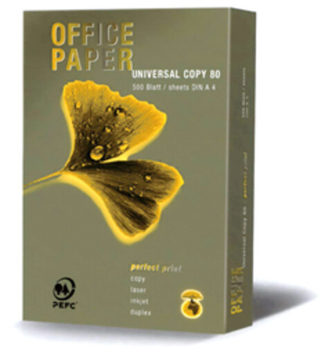 OFFICE PAPER perfect print Logo (DPMA, 08/03/2019)