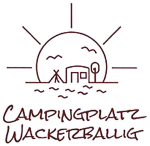 CAMPINGPLATZ WACKETZBALLIG Logo (DPMA, 08/19/2020)