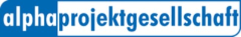 alphaprojektgesellschaft Logo (DPMA, 08.07.2020)