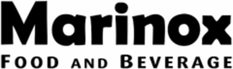 Marinox FOOD AND BEVERAGE Logo (DPMA, 01/26/2021)