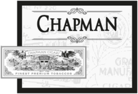 CHAPMAN CHAPMAN CIGARS Von Eicken SINCE 1770 FINEST PREMIUM TOBACCOS Logo (DPMA, 05/09/2023)