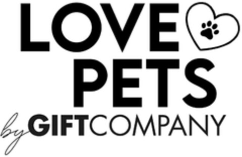 LOVE PETS by GIFTCOMPANY Logo (DPMA, 28.06.2023)
