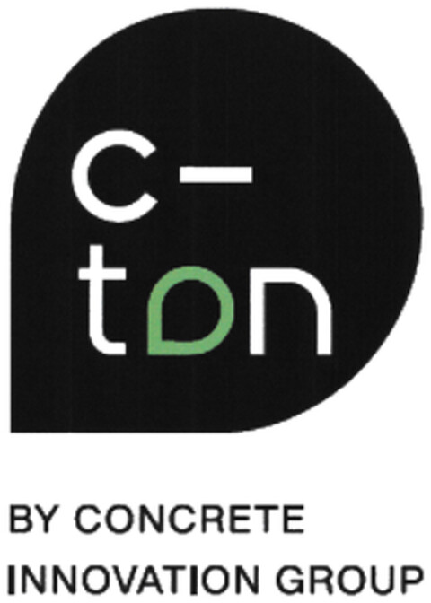 c-ton BY CONCRETE INNOVATION GROUP Logo (DPMA, 24.04.2024)
