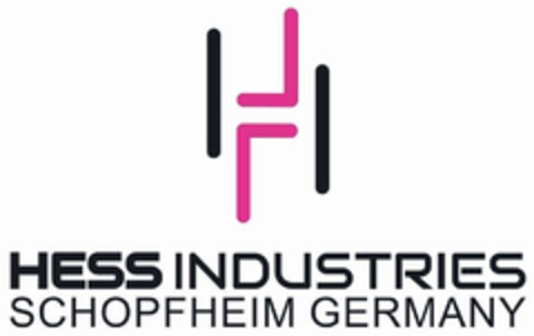 HESS INDUSTRIES SCHOPFHEIM GERMANY Logo (DPMA, 16.01.2024)