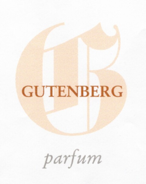GUTENBERG parfum Logo (DPMA, 10.11.2003)