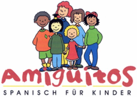 Amiguitos SPANISCH FÜR KINDER Logo (DPMA, 11/02/2004)