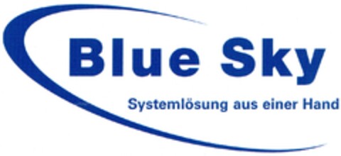 Blue Sky Systemlösung aus einer Hand Logo (DPMA, 30.12.2004)