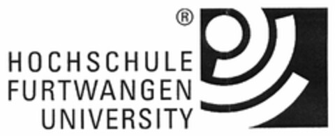 HOCHSCHULE FURTWANGEN UNIVERSITY Logo (DPMA, 02.11.2005)