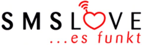 SMSLOVE ...es funkt Logo (DPMA, 30.06.2006)