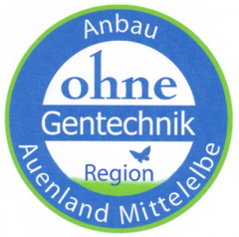 Anbau ohne Gentechnik Region Auenland Mittelelbe Logo (DPMA, 15.11.2006)