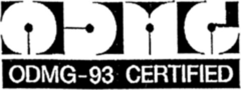 ODMG ODMG-93 CERTIFIED Logo (DPMA, 07/10/1995)