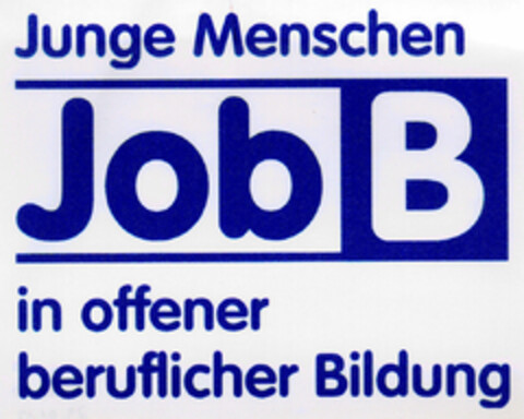 Job B Junge Menschen in offener beruflicher Bildung Logo (DPMA, 06/26/1997)