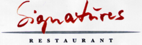 Signatures RESTAURANT Logo (DPMA, 11/05/1997)