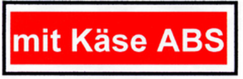 mit Käse ABS Logo (DPMA, 28.01.1998)
