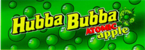 Hubba Bubba ATOMIC apple Logo (DPMA, 03/23/1998)