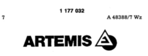 ARTEMIS Logo (DPMA, 09.07.1990)