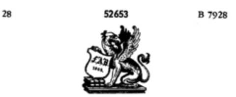 F.A.B. 1805. Logo (DPMA, 11.11.1901)