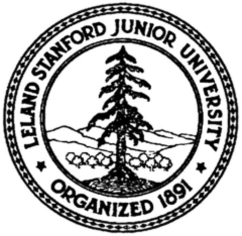 LELAND STANFORD JUNIOR UNIVERSITY Logo (DPMA, 02/04/1991)