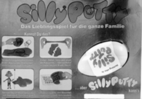 Silly Putty ZAUBERKNETE Das Lieblingsspiel für die ganze Familie Logo (DPMA, 23.11.1966)
