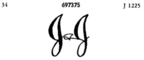 J&J Logo (DPMA, 09.09.1953)