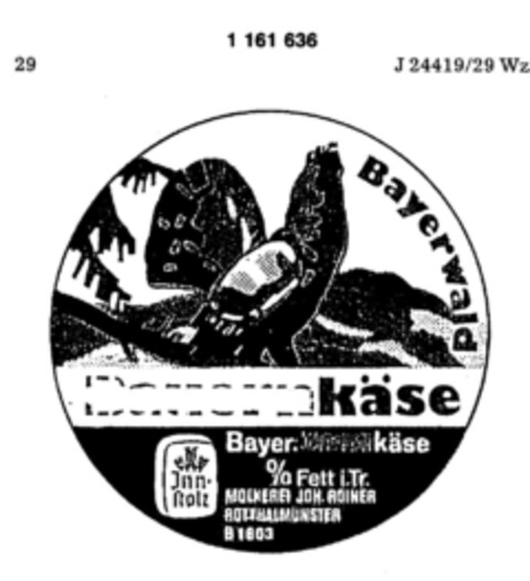 Bayerwald Logo (DPMA, 11.10.1989)