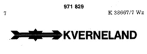 KVERNELAND Logo (DPMA, 12.07.1977)