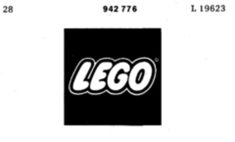 LEGO Logo (DPMA, 13.12.1973)