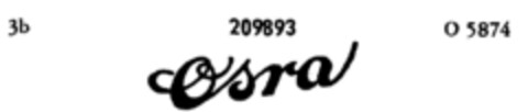 Osra Logo (DPMA, 09.08.1915)