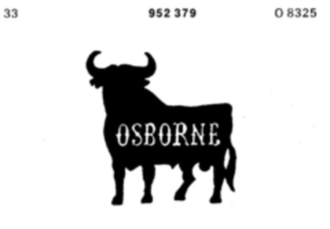 OSBORNE Logo (DPMA, 07.02.1975)