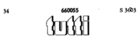 tutti Logo (DPMA, 15.05.1953)