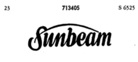 Sunbeam Logo (DPMA, 08.09.1955)