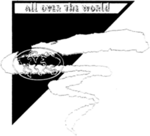 ALL OVER THE WORLD Logo (DPMA, 29.03.1994)