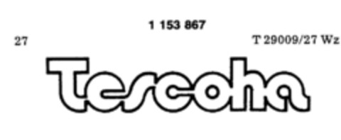 Tescoha Logo (DPMA, 02.06.1989)