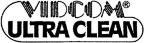 VIDCOM ULTRA CLEAN Logo (DPMA, 03/25/1992)