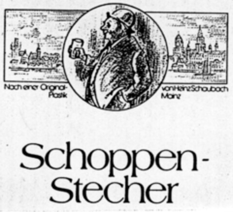 Schoppen-Stecher Logo (DPMA, 19.02.1990)