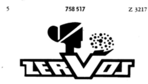ZERVOS Logo (DPMA, 23.03.1961)