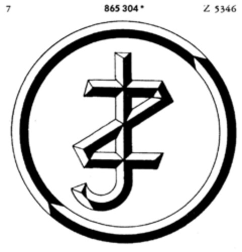 865304 Logo (DPMA, 26.03.1969)